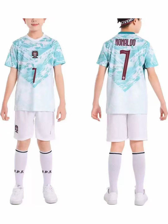 King Παιδικό Σετ Ποδοσφαίρου Ronaldo “7” Εθνικής Πορτογαλίας