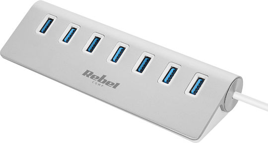 USB-Hub 7 Anschlüsse USB 3.0 mit USB-A Anschluss