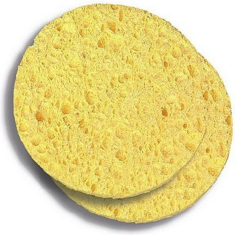 Donegal Cellulose Makeup Remover Sponge 2pcs Beige 9752