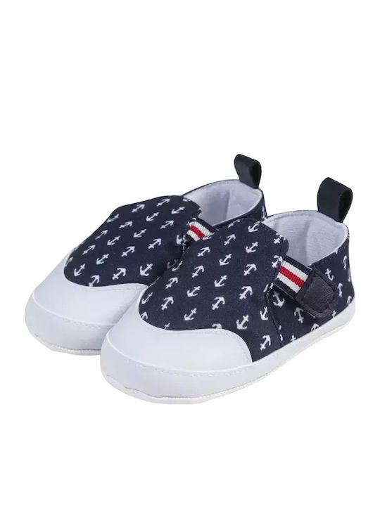On Line Βρεφικά Sneakers Αγκαλιάς Μπλε