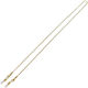 Unisex Glasses Chain Metal Alloy Gold