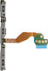 Clappio Replacement Power Volume Button Flex Cable Galaxy S25 Edge Grey