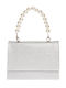 Damentasche Schulter Handtasche Silber