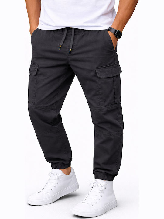 Cargo Trousers in Regular Fit Black