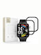 Xiaomi Redmi Watch 6 Tech-Protect Glass Flex+ 2er Pack Schwarze Bildschirmschutzfolie für Tragbare Wearables