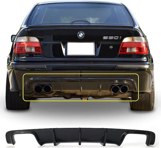 Diffuser Plastic Black Glossy Exhaust Right Left Bmw E39 M5