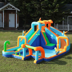 Homeone Dino Rush Aufblasbarer Hüpfburg mit Trampolin Homeone Dino Rush Aufblasbarer Hüpfburg mit Trampolin