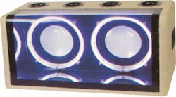 L-Frank Auto-Audio-Subwoofer 10" 500W Leistung (RMS) mit Box