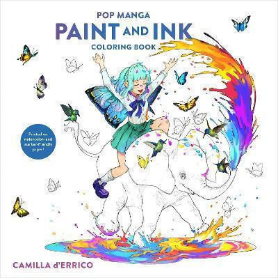 Pop Manga Paint Ink Malbuch Camilla D'errico Penguin Young Readers