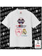 Olympiacos B.c Euroleague Final 4 2025-26 Λευκο Κλασικό T-shirt Διπλής Ραφής Χωρίς Πλευρικές Ραφές 100% Βαμβάκι Vegan & Oeko-tex Πιστοποιημένο