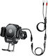 Kewig Motorcycle Phone Mount with Adjustable Arm 5.4-7.2" for Handlebar