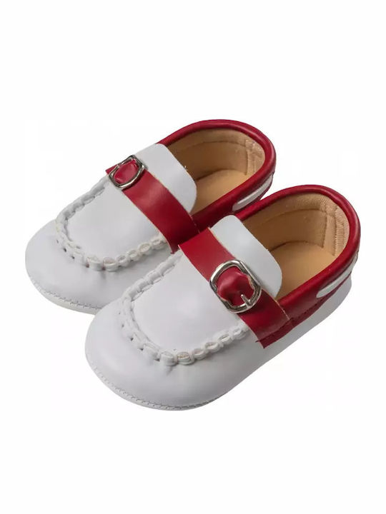 On Line Soft-Sole Moccasins For Babies White