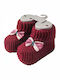 On Line Soft-Sole Slippers For Babies Burgundy