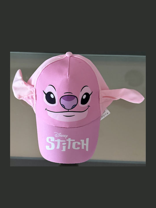 Disney Kids' Jockey Fabric Hat Angel Pink