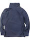 Kids Long-Sleeved Turtleneck Blue