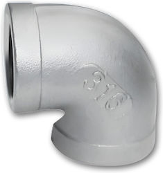 90 Degree 1 Inch Female Female Inox