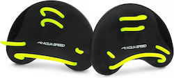 Aquaspeed Finger Paddles Παλινια Μαυρα Aquaspeed Finger Paddles Παλινια Μαυρα