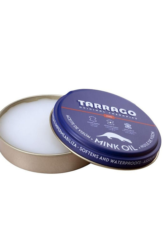 Tarrago Mink Oil 100 Ml Colorless Leather Protection Nourishing Fat Shade Tarrago 00 Neutral