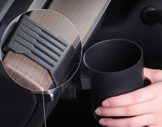 Additional Cup Holder Left Side of Driver in Tesla Model 3 Y