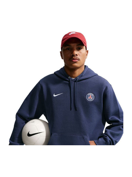 Nike Club Мъжки Суитшърти с Качулка Тъмносин