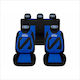 Set Custom Universal Nero Blue Seat Covers Ford