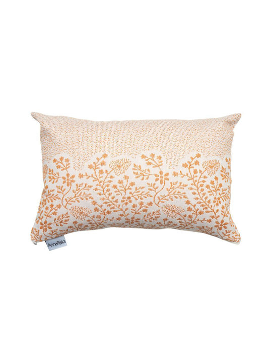 Anna Riska Μαξιλάρι Καναπέ Terracotta 32x52εκ.