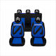 Set Universal Nero Blau Custom Autositzbezüge Citroen