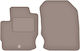 Front Car Mats Mitsubishi Colt Vii Hb Without Air Vents 2008-2012 Beige