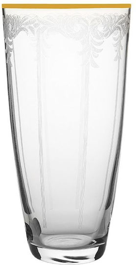 Bohemia Elisabeth Set Pahare Pentru Apă Cristaline Aurii 350ml 6 Bucăți