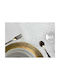 Viopros Fabric White Placemats 50x35cm 2 Pieces