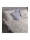 Charalambidis Textiles Villa Bed Sheet Super-Double 230x260cm Lilac