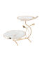 Keskor Keskor Dessert Turm Ständer & Tabletts Gold