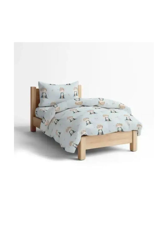 Borea Set Cearceafuri Single Din Bumbac Little ...