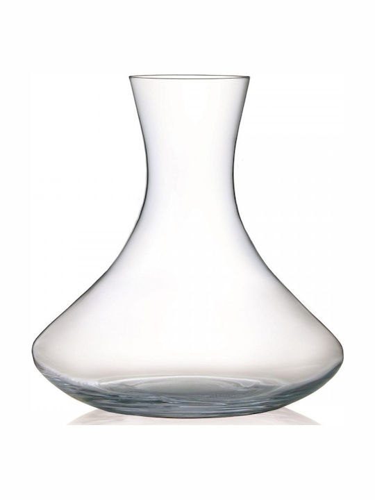 Crystalex CZ Crystal Wine Serving Decanter 19.5cm with Stopper and Glasses Transparent 1500ml