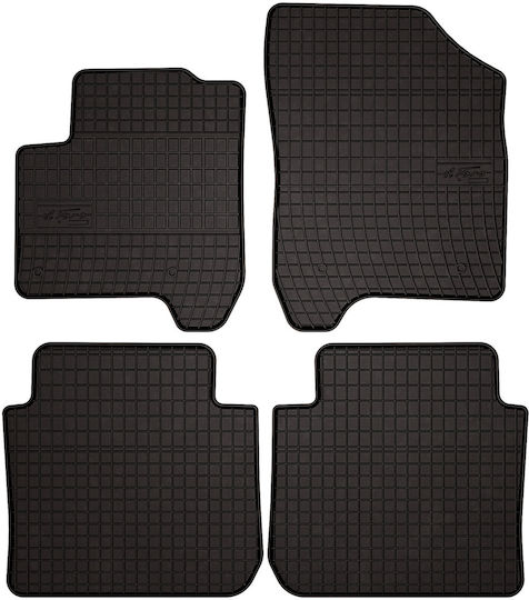 Rubber Car Mats Citroen C3 Picasso Minivan 2008-2017 Black Fitted