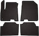 Rubber Car Mats Kia Eniro Niro Ev Crossover 2016-2022 Black Fitted