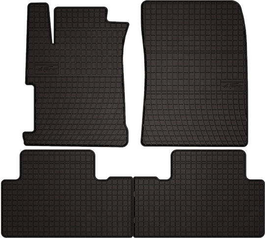 Gummifußmatten Honda Civic iX Limousine 2011-2016 Schwarz Passgenau