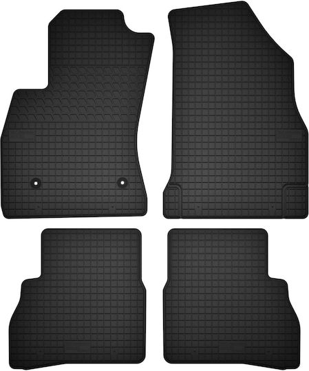 Rubber Mats Set Fiat Doblo Ii Combivan Delivery From 2010 To 2022