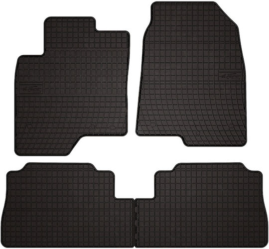 Rubber Car Mats Chevrolet Captiva Suv 2006-2017 Black Fitted