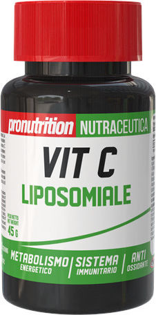 ProNutrition VIT C Vitamin for Immune Support Skin and Antioxidant Action 60 Capsules
