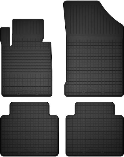 Car Rubber Mats Set 4 Pcs Universal Honda Hr-v Iii Crossover 2018