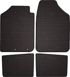 Rubber Car Mats Dacia Spring Hatchback 2021 Black Fitted Rubber Car Mats Dacia Spring Hatchback 2021 Black Fitted
