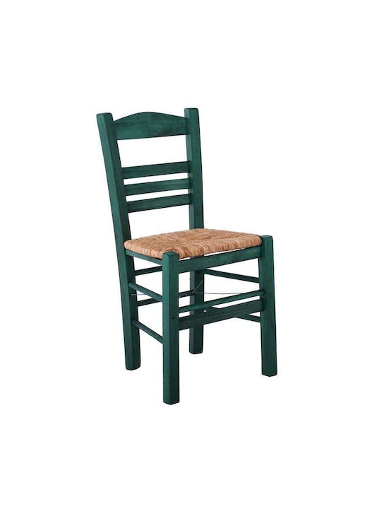Sifnos Wooden Dining Room Chair Green 001