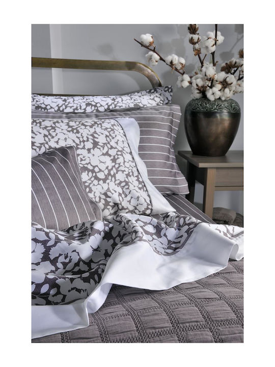 Down Town Home Duvet Cover Set 250x260cm King Size with 2 Pillowcases Elvira King Elvira