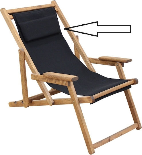 Zita Plus Torino Perne Pentru Scaune De Grădină Negru 43x118 cm Zita Plus Torino Perne Pentru Scaune De Grădină Negru 43x118 cm