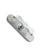 Gevy Λαβή Παραθύρου Ασημί G-G220.97/98