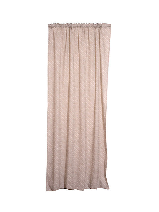Viopros Curtain with Pencil Pleat Myrto Myrto 140x270cm