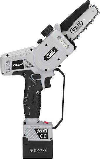 Volpi KVS5700 Pruning Battery Chainsaw Brushless 14.4V 1.26kg with 13cm Blade