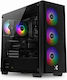 Vengeance Gamer's Choice Rite-V8 Гейминг Настолен Компютър Ryzen 7-8700F 32GB DDR5 1.0TB SSD GeForce RTX 5060 Ti Без Операционна Система
