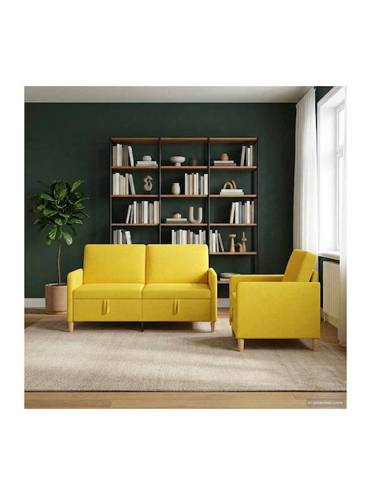 Living Room Furniture Set 2-Seater & Armchair